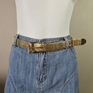 Stylish Gold Mesh Belt